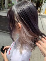 ローレンアンドパレード 並木坂店(Lauren&Parade) ホワイトベージュ×インナーカラー/熊本/上通/下通