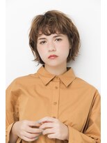 ルータス(loutus) 【loutus】前髪くるりんパーマ&外ハネミックス/くびれヘア