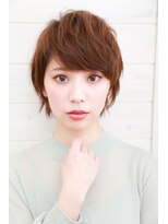 オーシャン(Ocean)&nbsp;[OCEAN Hair&Life]ネオウルフ☆外ハネボブ☆アッシュブラウン☆