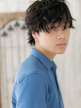 メンズヘア ビーセカンド 草加店(MENS HAIR B-2) 無造作！オシャレくせ毛風パーマA(草加)(メンズカット)