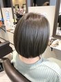 バグズ ヘアデザイン 桔梗が丘店(Baguz HAIR DESIGN)&nbsp;内に入りやすいボブで柔らかな印象を演出ぜひおまかせください♪