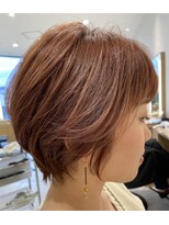 アテナ アヴェダ(ATENA AVEDA) 柔らかショート＋春ピンクベージュ