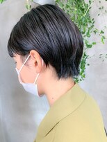 テトヘアー(teto hair) マッシュショート、耳かけショート、ワイドバング、オリーブ