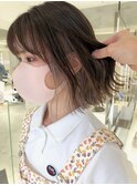 【RAYS金本】インナーカラー・ホワイトベージュ・ボブ