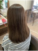 白髪染め　ベージュカラー
