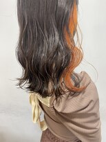 クレオ 伊勢崎(CReO) イヤリングカラー オレンジ