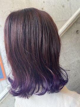 エミュ 天文館店(eMu) ラベンダーグラデーション