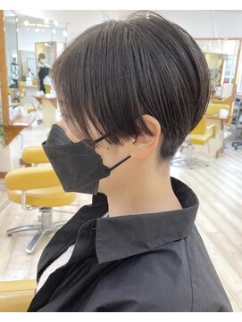 モリオ フロム ロンドン 成増店 【morio成増／米村】刈り上げショート黒髪