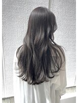 ラベスト キョウト(LOVEST)&nbsp;髪質改善◆女神ヘア◆ゆる巻きグレージュ