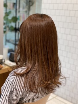 ヘアーサロン エムプラス ヨツバコ店(HAIR SALON M.PLUS) キャラメルブラウン