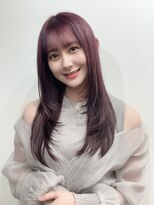 ピープスアンドスー 表参道 渋谷(Peeps&Suu.) 今期トレンド韓国ハイレイヤー/カシスピンク