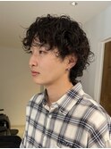メンズパーマ/メンズハードパーマ/ショートパーマ