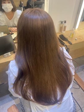 ジーナ 本八幡(Zina) 髪質改善＊大人ガーリーベージュ＊美髪【Zina本八幡】