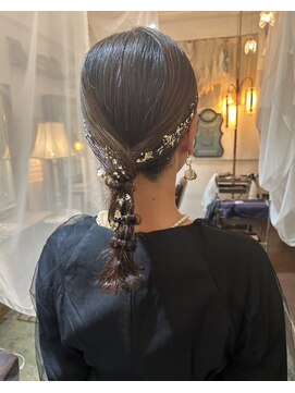 アロウズ(Arrows) タイト編みおろし×金箔