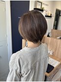 大人可愛いショートボブ