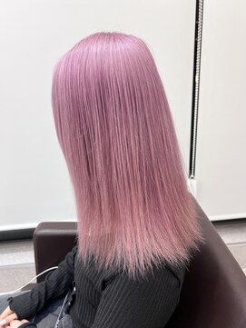 アレンヘアー 函館店(ALLEN hair) ペールピンク、ラベンダーピンク