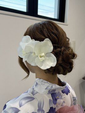 ビューティーサロン クロス(CROSS) アップスタイル/浴衣/浴衣ヘア/ヘアアレンジ/夏祭り