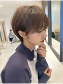 大人可愛いマッシュショート/大人ボブ/ショートカット