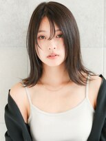 ビビディバビディブー 枚方ビオルネ店(Bibbidi.bobbidi.boo)&nbsp;ワンレンボブウルフ顔まわりレイヤー小顔カット20代30代40代