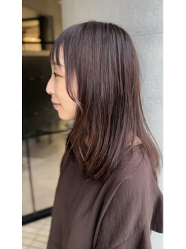 サーカス(circus) ピンクブラウン/顔まわり/レイヤー