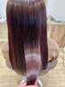 ヘアカラーリタッチ3ｃｍ以内＋カット　￥10.000
