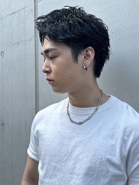 ロンド ローガン 名駅(Lond LOGAN) メンズ スパイキーショート ピンパーマ