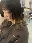 【Barouche/中島綾子】 ハイライトカラー 顔周りカット 堀江