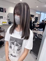 キング 枚方店(K!ng)&nbsp;縮毛矯正髪質改善ハイライトレイヤーカット枚方美容室エクステ