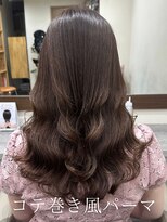 アミー 池袋(Ammy) 大きめのカール感!コテ巻き風パーマ