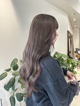 リル 茅ヶ崎(Liru:) 着物/フェミニンロング/似合わせカット/ウェーブミディア