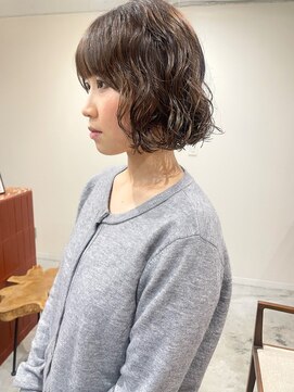 プフ 伏見(puf) [puf 伏見/丸の内/栄/名古屋]ゆるふわボブパーマ★鳥山