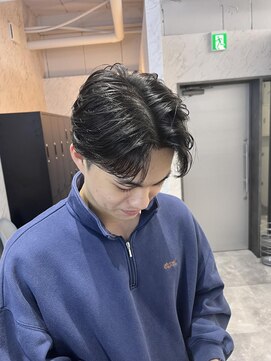 オム ブランシェ(HOMME BLANCHE’) 【SHIN】雰囲気抜群毛流れヘア