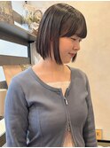 エアリーストレートボブ