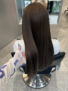 ペレ 梅田(PELE) くびれヘア/アプリコットオレンジ/夏のヘアアレンジ/梅田