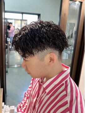 シャンプーボーイ 佐賀(SHAMPOO BOY) 刈り上げスパイラルパーマ【メンズカット/フェード/スパイラル】