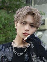 オーシャントーキョー 心斎橋(OCEAN TOKYO WEST)&nbsp;メンズヘアセンターパートグレージュカラー