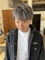 オルガノヘアーギャラリー(OLGANO HAIR GALLERY)&nbsp;ネイビーブルーハイライトカラー