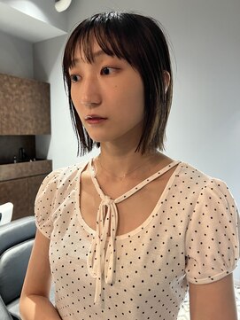 サロウィン 熊本上通り店(SALOWIN) パッっとボブ