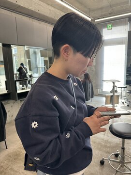 キーチェ 梅田中崎町(keych) ハンサムショート/センターパート[中崎町/梅田駅］