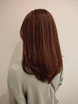 ラヴィズム 長岡店(LUVISM)&nbsp;◎ダブルカラー韓国ヘアー顔周りレイヤーおくれ毛前髪長岡/宮関