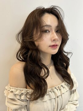 クム(kumu) 【kumu】レイヤーカット/オリーブ/ベージュ/グレージュ/透明感