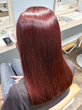 シュシュバイジャガラ 千葉駅北口店(chou chou byJAGARA) チェリーレッド【chouchou千葉・千葉駅】