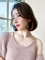 アフロート エル 錦糸町(AFLOAT L) 30代40代の明るい白髪染めで垢抜ける結べるレイヤーボブ