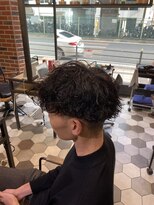 シェノン オム 梅田(CHAINON HOMME)&nbsp;ツイストスパイラルパーマ/MEN'S HAIR