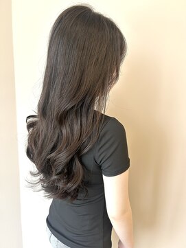 透明感グレージュ×太めウェーブ☆