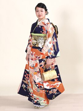 やひろ呉服店 京都桂 着付・ヘアセット・振袖・成人式で
