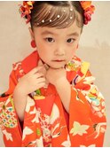 七五三ヘアアレンジ♪