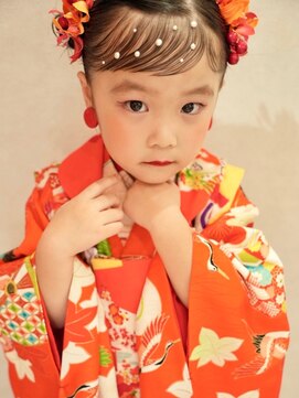 シーム(Seamu) 七五三ヘアアレンジ♪