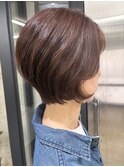 クセを活かすひし形ショート