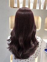 デュノヘアー 神戸三宮店(DUNO hair) 大人ツヤ感ボルドー×美髪ロングカラー